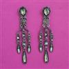 Indo Western Classic Earring with Black Plating