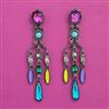 Indo Western Classic Earring with Black Plating