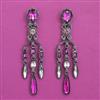 Indo Western Classic Earring with Black Plating