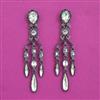 Indo Western Classic Earring with Black Plating