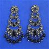 Indo Western Classic Earring with Black Plating