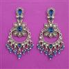 Indo Western Classic Earring with Mehndi Plating