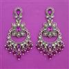 Indo Western Classic Earring with Mehndi Plating