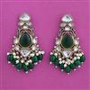Indo Western Classic Earring with Mehndi Plating