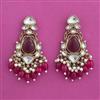 Indo Western Classic Earring with Mehndi Plating