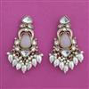 Indo Western Classic Earring with Mehndi Plating