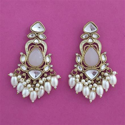 Indo Western Classic Earring with Mehndi Plating