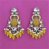Indo Western Classic Earring with Mehndi Plating