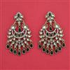 Indo Western Classic Earring with Mehndi Plating