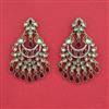 Indo Western Classic Earring with Mehndi Plating