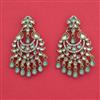 Indo Western Classic Earring with Mehndi Plating