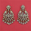Indo Western Classic Earring with Mehndi Plating