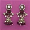 Indo Western Jhumki with Mehndi Plating