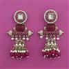 Indo Western Jhumki with Mehndi Plating