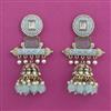 Indo Western Jhumki with Mehndi Plating