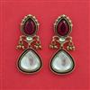 Indo Western Classic Earring with Mehndi Plating