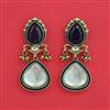 Indo Western Classic Earring with Mehndi Plating