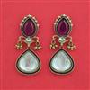 Indo Western Classic Earring with Mehndi Plating