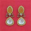 Indo Western Classic Earring with Mehndi Plating