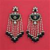 Indo Western Long Earring with Mehndi Plating