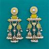 Indo Western Jhumki with Mehndi Plating