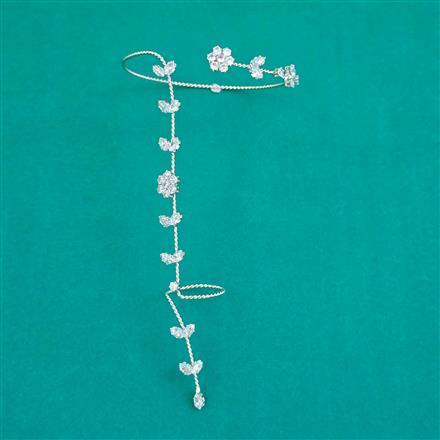 Indo Western Adjustable Hath Pan With Gold Plating Rhodium Plating