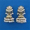 Indo Western Jhumki with Mehndi Plating
