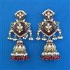 Indo Western Jhumki with Mehndi Plating