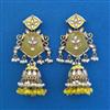 Indo Western Jhumki with Mehndi Plating