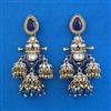 Indo Western Jhumki with Mehndi Plating