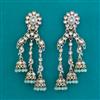 Indo Western Jhumki with Mehndi Plating