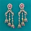 Indo Western Jhumki with Mehndi Plating
