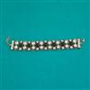 Indo Western Adjustable Bracelet with Mehndi Plating