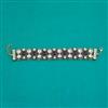 Indo Western Adjustable Bracelet with Mehndi Plating