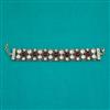 Indo Western Adjustable Bracelet with Mehndi Plating