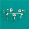 Indo Western Classic Ring With Gold Plating Rhodium Plating Mehndi Plating
