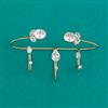 Indo Western Classic Ring With Gold Plating Rhodium Plating Mehndi Plating