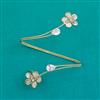 Indo Western Plam Cuffring With Gold Plating Rhodium Plating Mehndi Plating