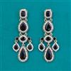 Indo Western Moti Earring with Mehndi Plating