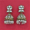 Indo Western Jhumki with Mehndi Plating