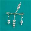 Indo Western Adjustable Ring With Mehndi Plating Gold Plating Rhodium Plating