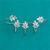 Indo Western Adjustable Ring With Mehndi Plating Gold Plating Rhodium Plating