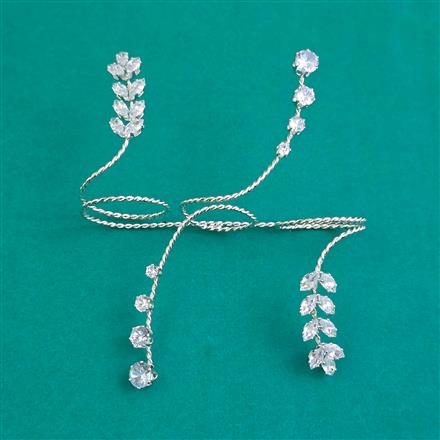 Indo Western Adjustable Ring With Mehndi Plating Gold Plating Rhodium Plating