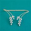 Indo Western Adjustable Ring With Mehndi Plating Gold Plating Rhodium Plating