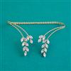 Indo Western Adjustable Ring With Mehndi Plating Gold Plating Rhodium Plating