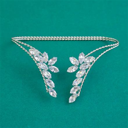 Indo Western Adjustable Ring With Mehndi Plating Gold Plating Rhodium Plating