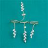 Indo Western Adjustable Ring With Mehndi Plating Gold Plating Rhodium Plating