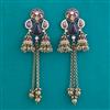 Indo Western Jhumki with Mehndi Plating