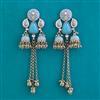 Indo Western Jhumki with Mehndi Plating