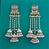 Indo Western Jhumki with Mehndi Plating